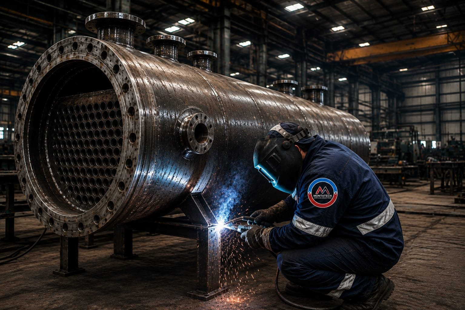 Caldeiraria industrial e soldagem Montatech